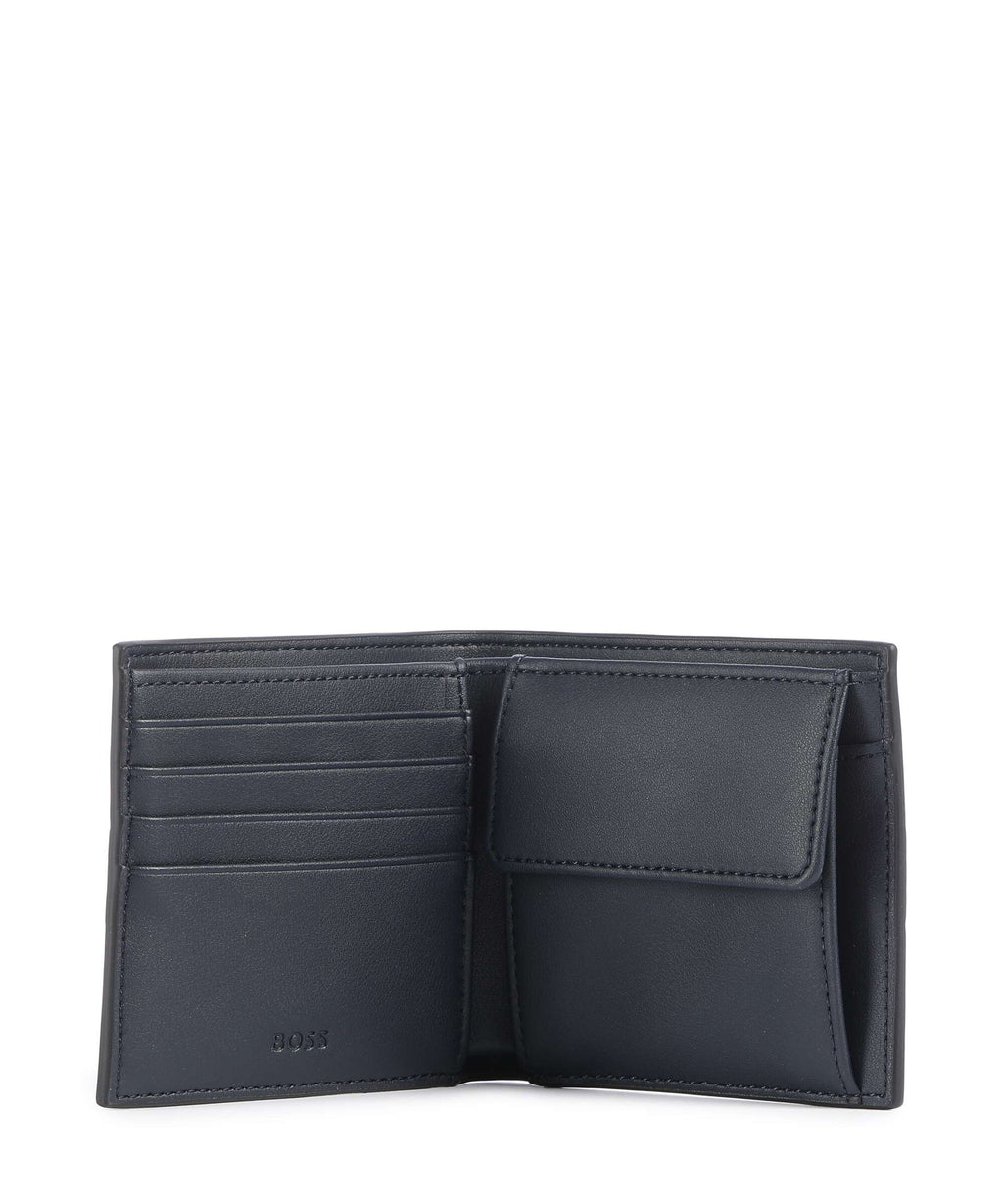 BOSS Ray RFID Wallet dark blue