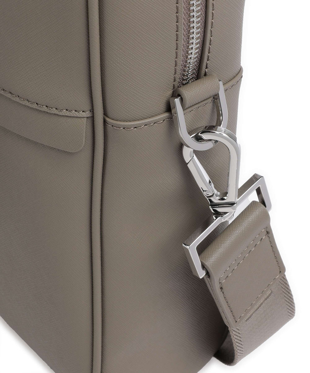 BOSS Zair Briefcase open green