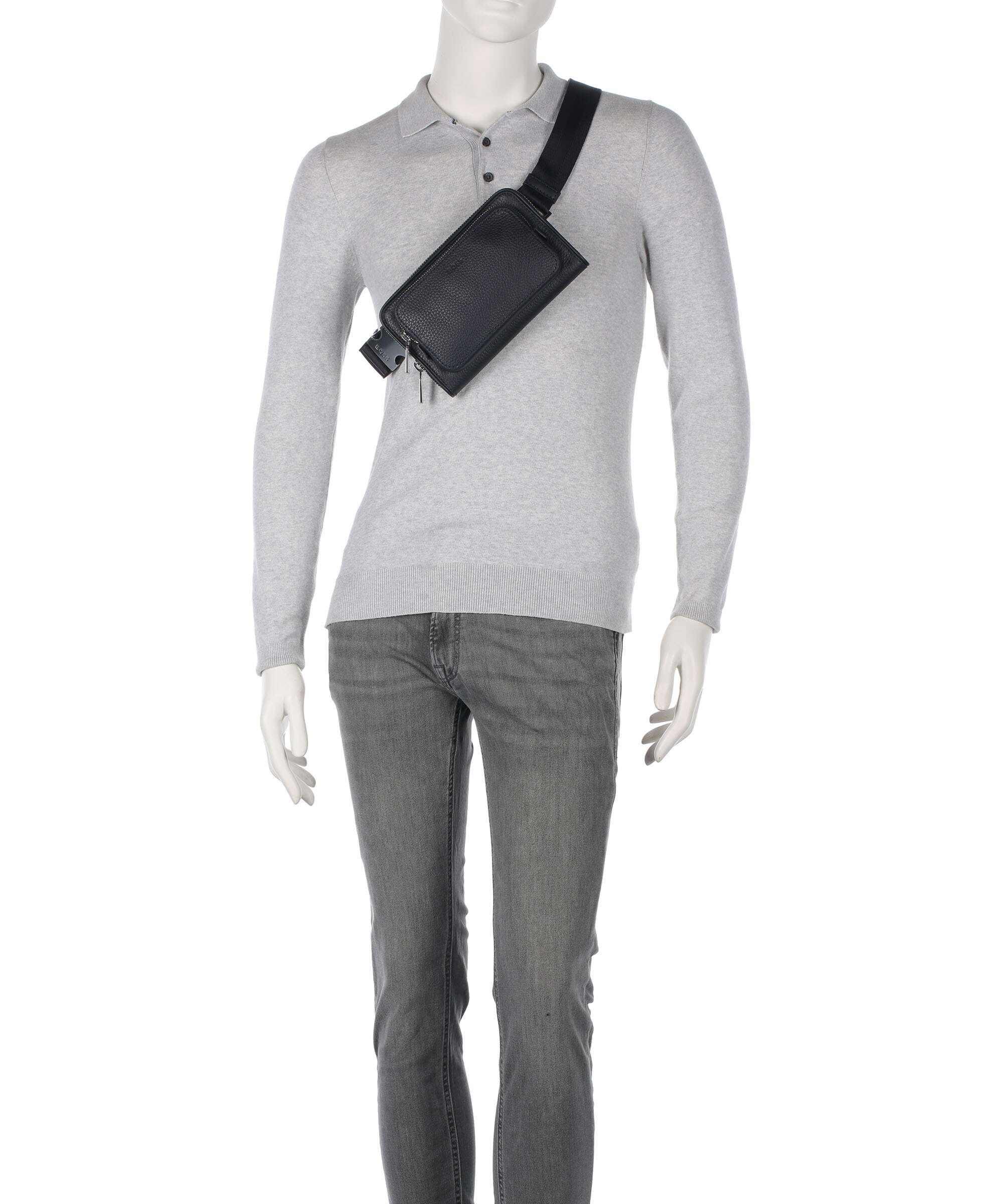 BOSS Crosstown Fanny pack navy