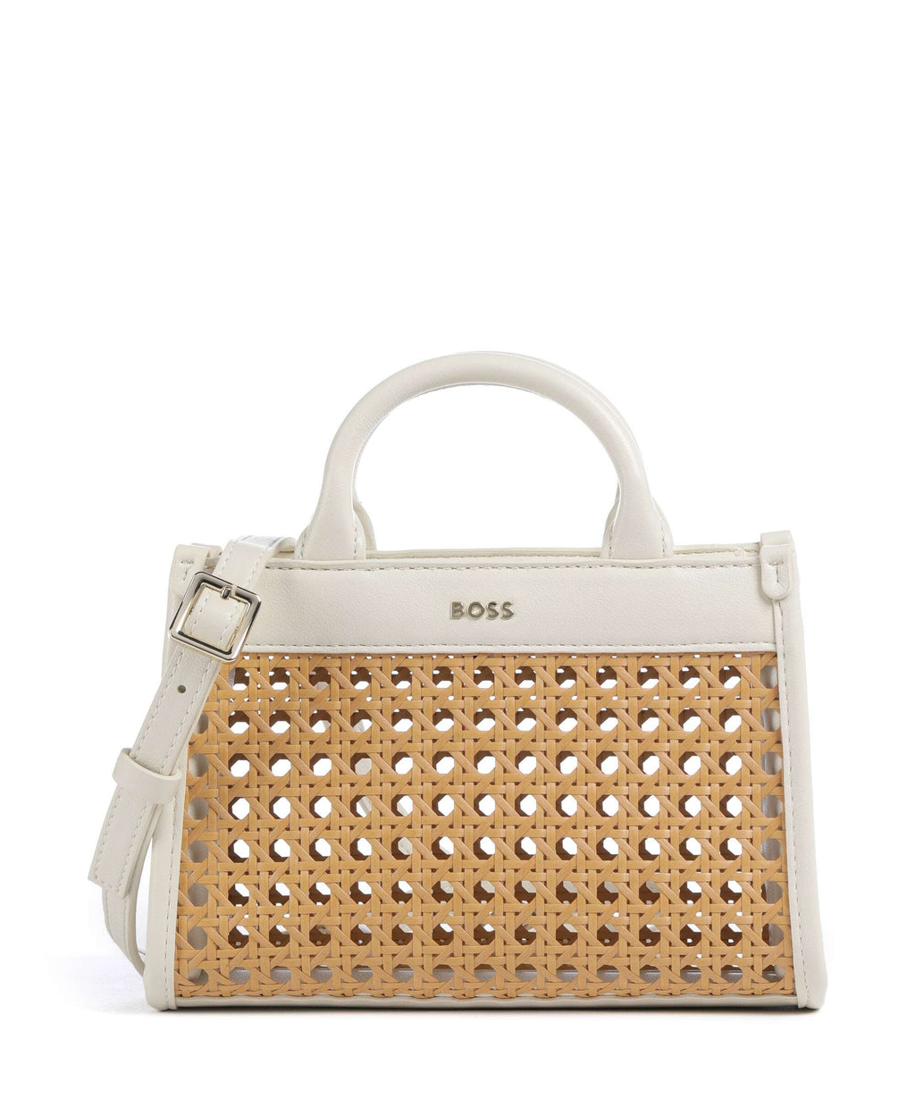 BOSS Sandy Mini Crossbody bag beige