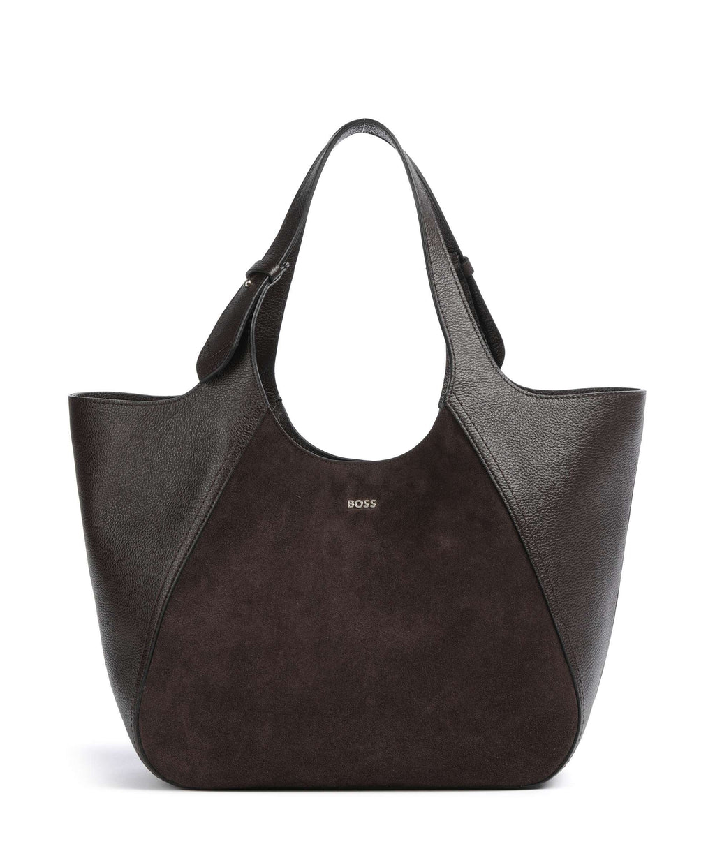 BOSS Lenah Big Tote bag dark purple