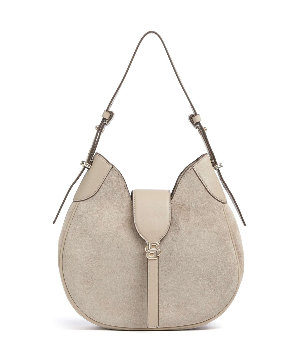 BOSS Beyond Hobo bag light beige