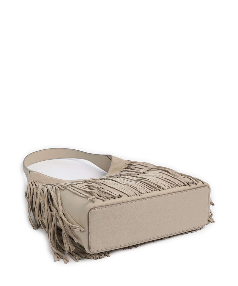 BOSS Lenah Hobo bag light beige