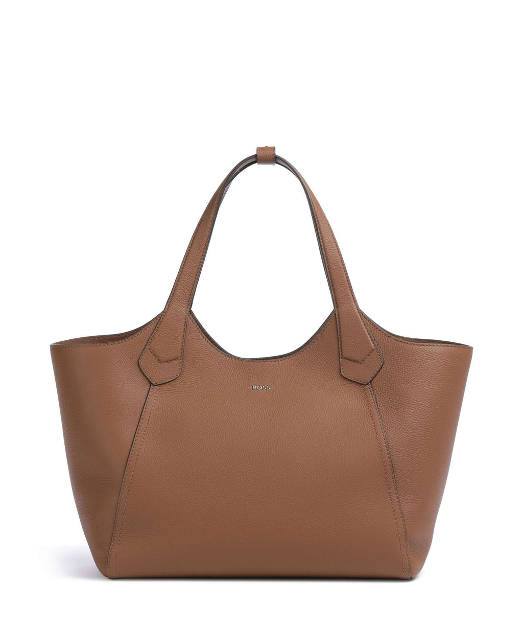 BOSS Lenah Tote bag medium brown