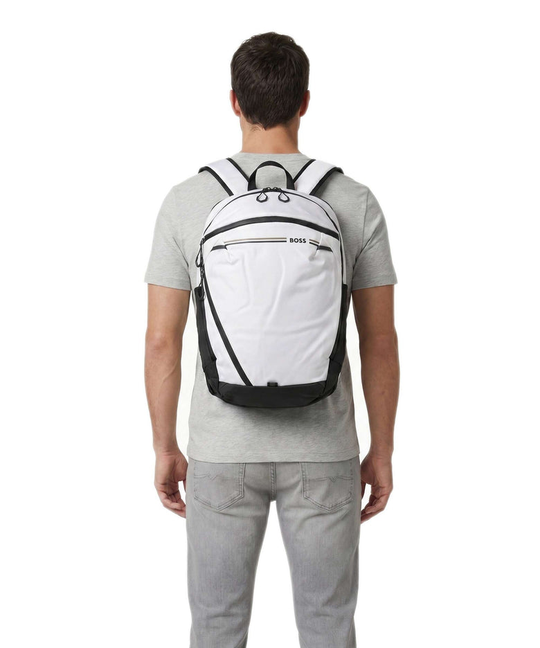 BOSS Stenson Backpack white