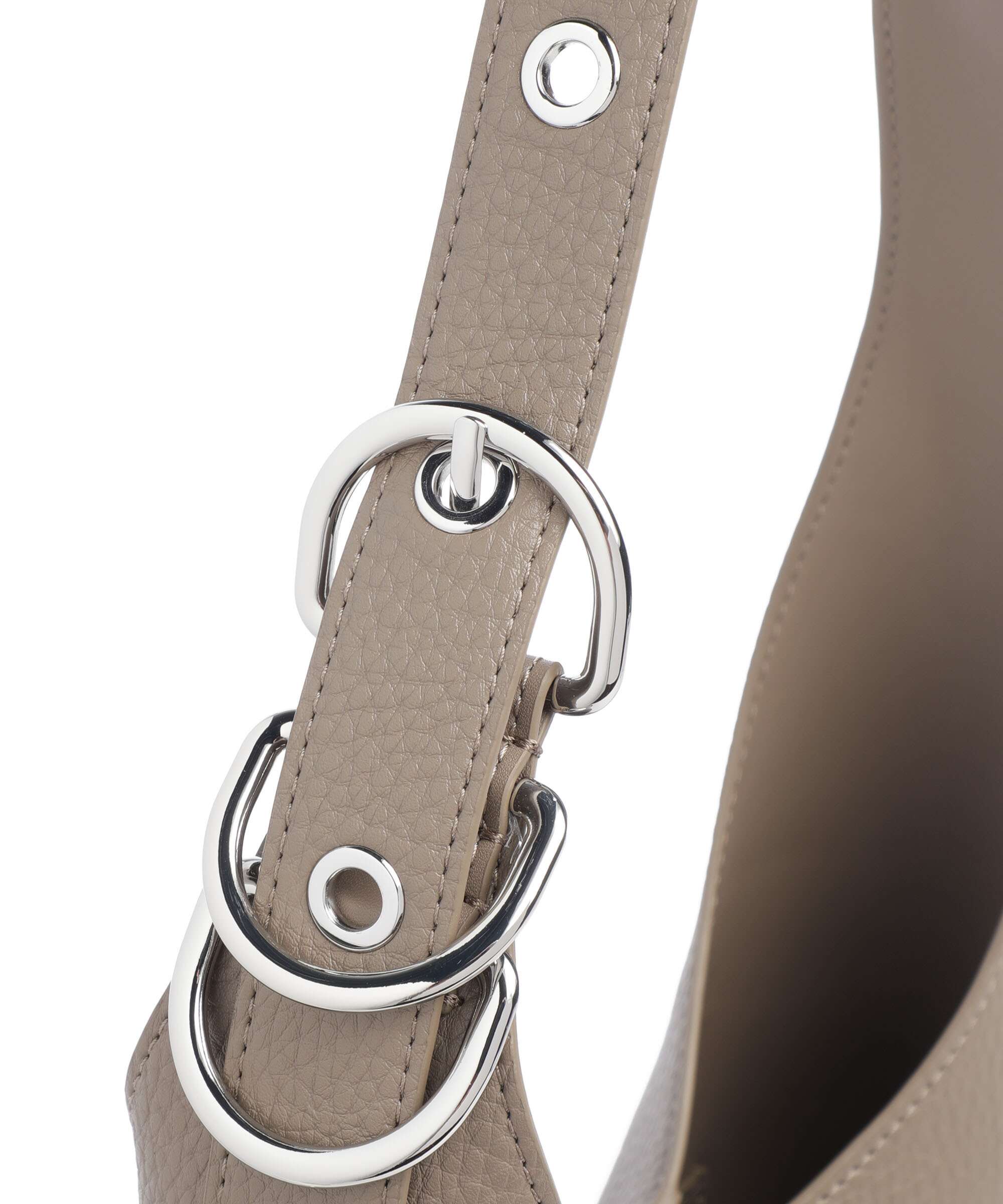 BOSS Clarice Hobo bag brown overflow