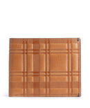 Fossil Bronson Bifold BRONSON Creditcardhouder camel plaid emboss
