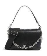 Abro Piuma_Lucido Puffer Shoulder bag black/nickel