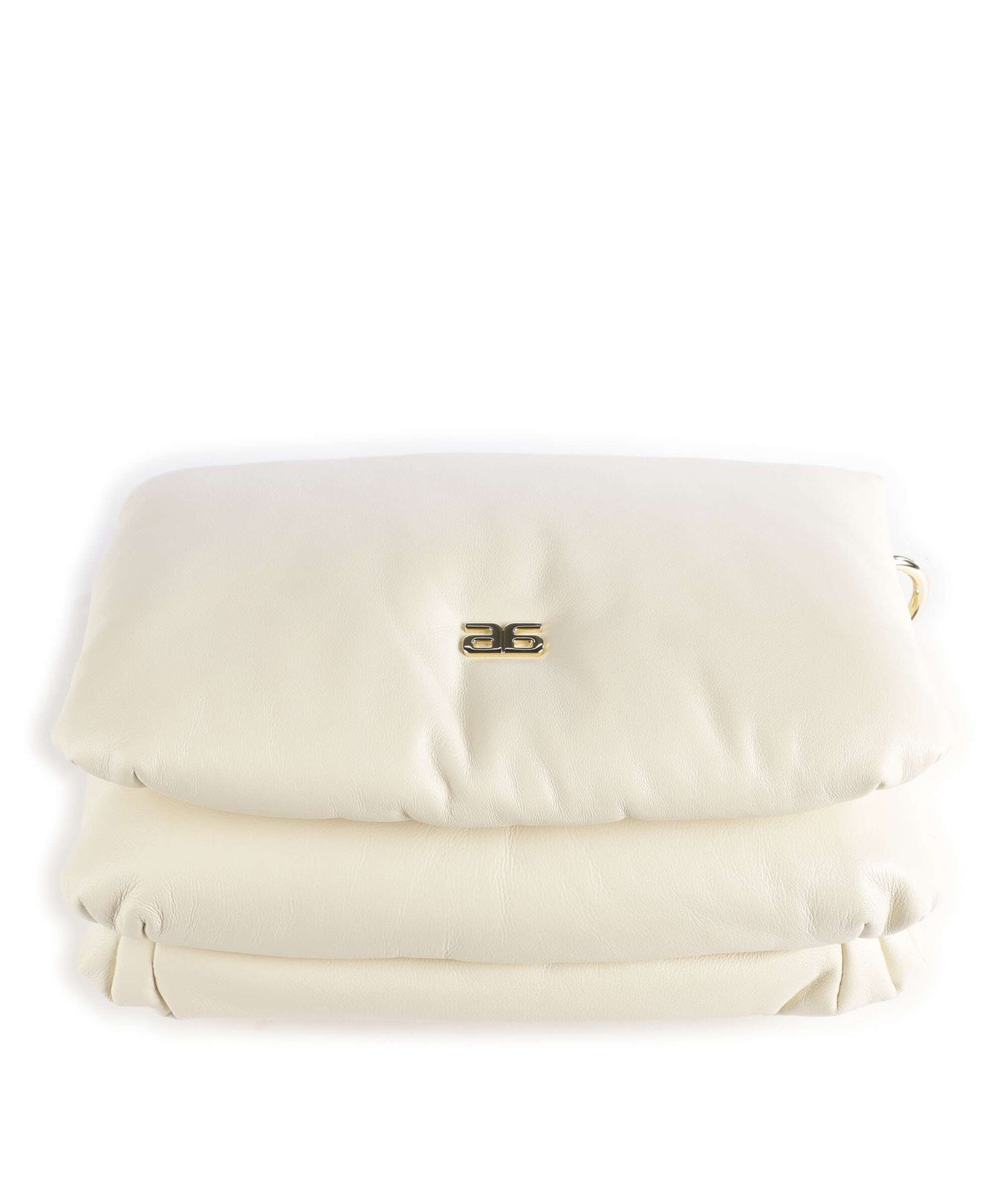 Abro Piuma_Lucido Puffer Shoulder bag milk