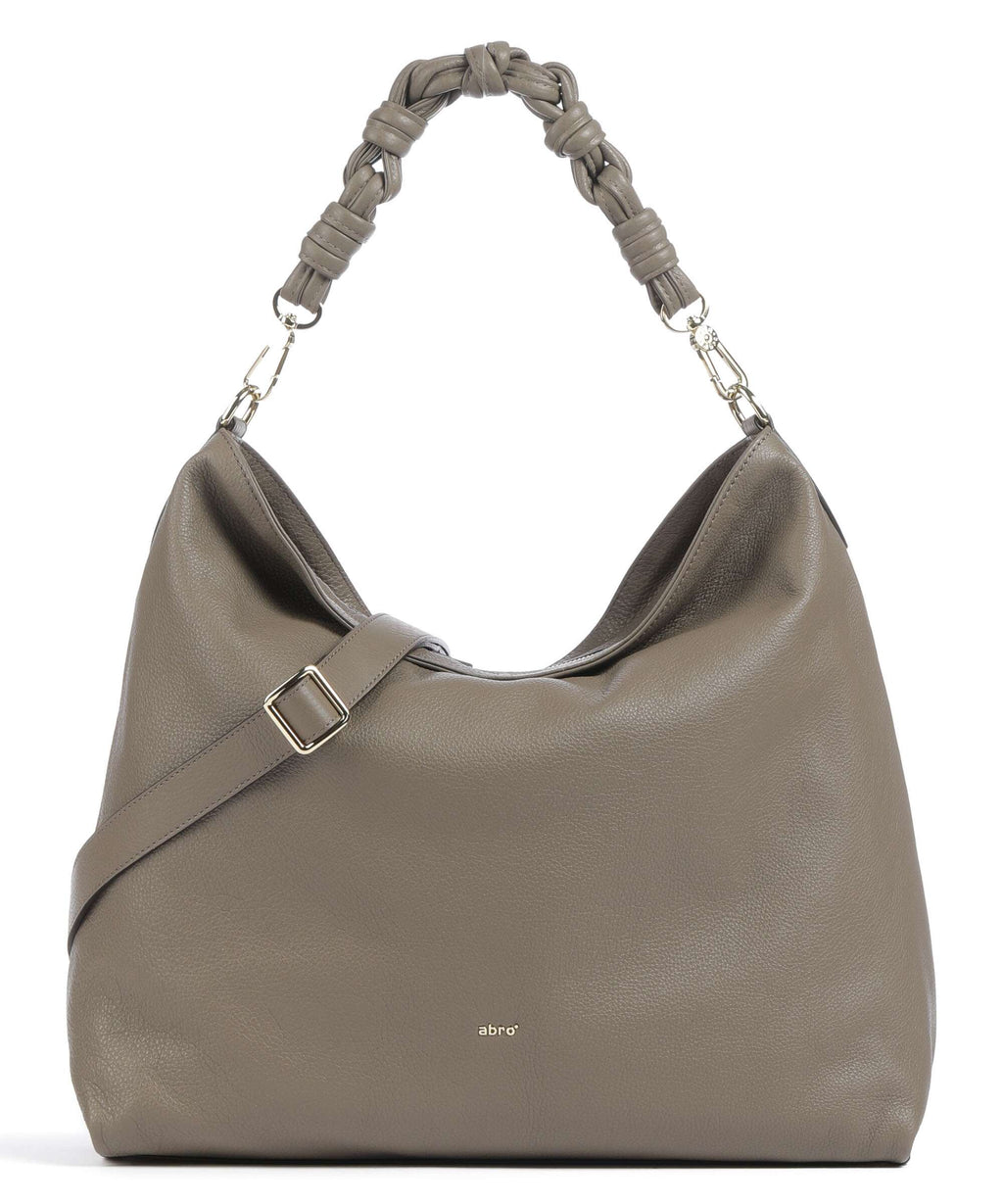 Abro Dalia Soley Hobo bag taupe