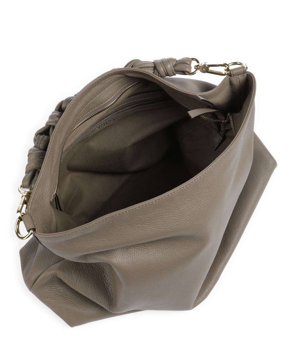 Abro Dalia Soley Hobo bag taupe