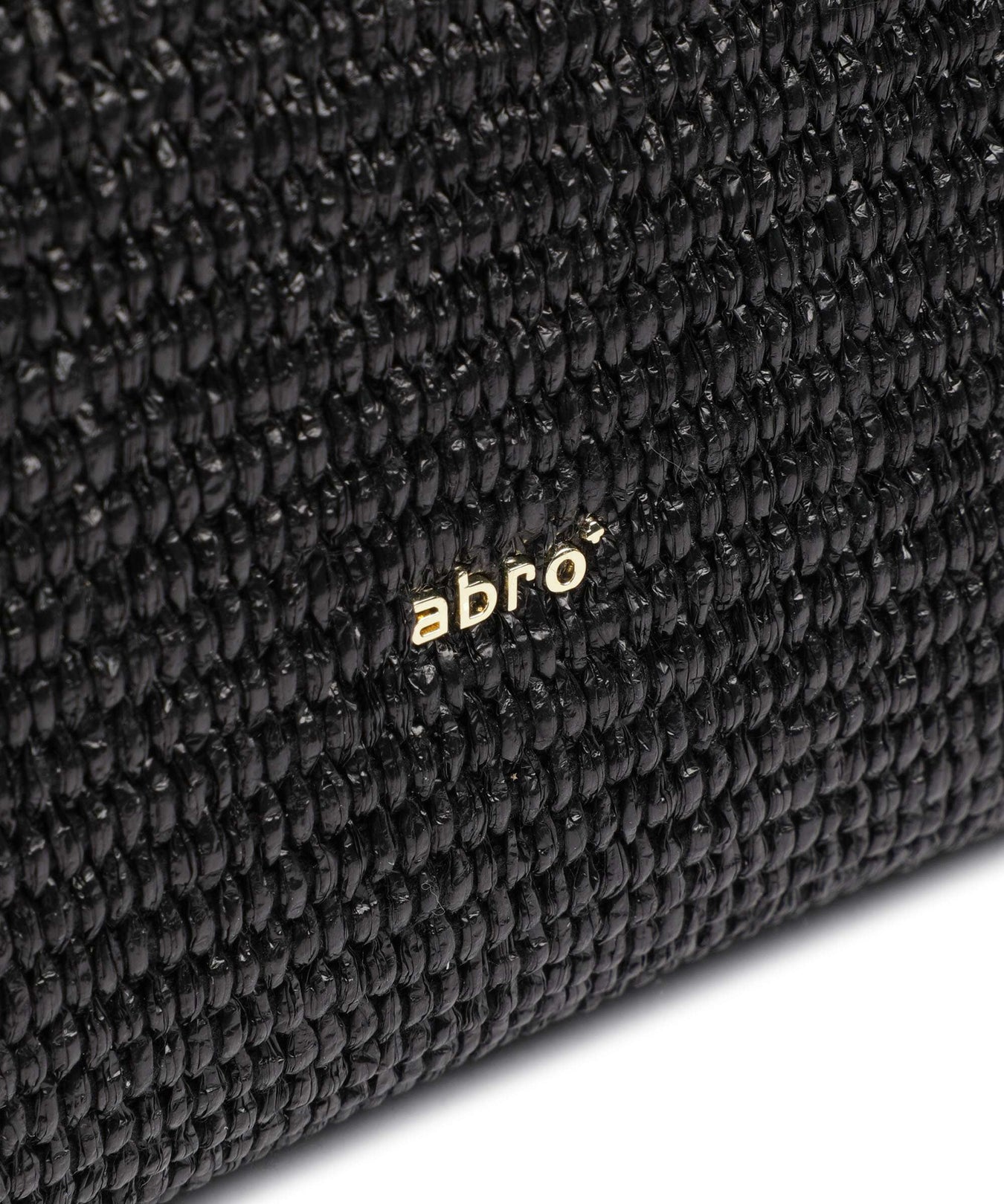 Abro Raffia Primula Tote bag black