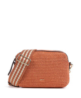 Abro Raffia Kaia Crossbody tas natural