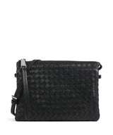 Abro Piuma Crossbody tas black/nickel