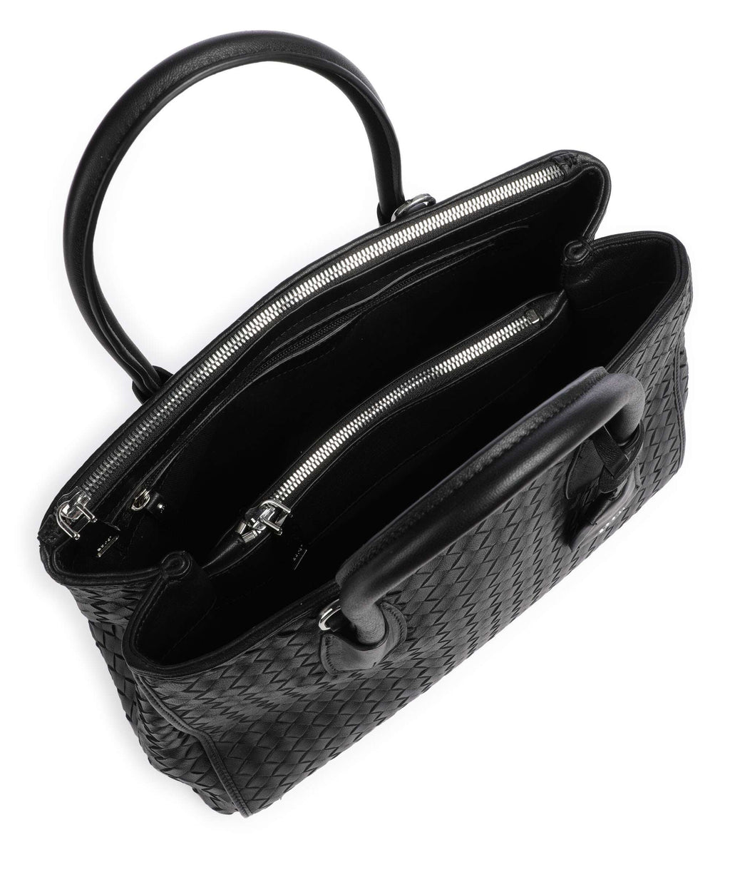 Abro Piuma Busy Handbag black