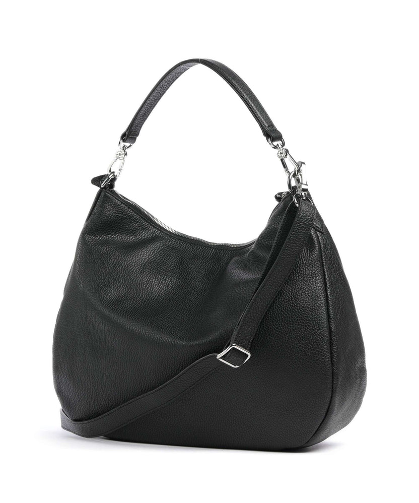 Abro Adria Juna Hobo bag black/nickel
