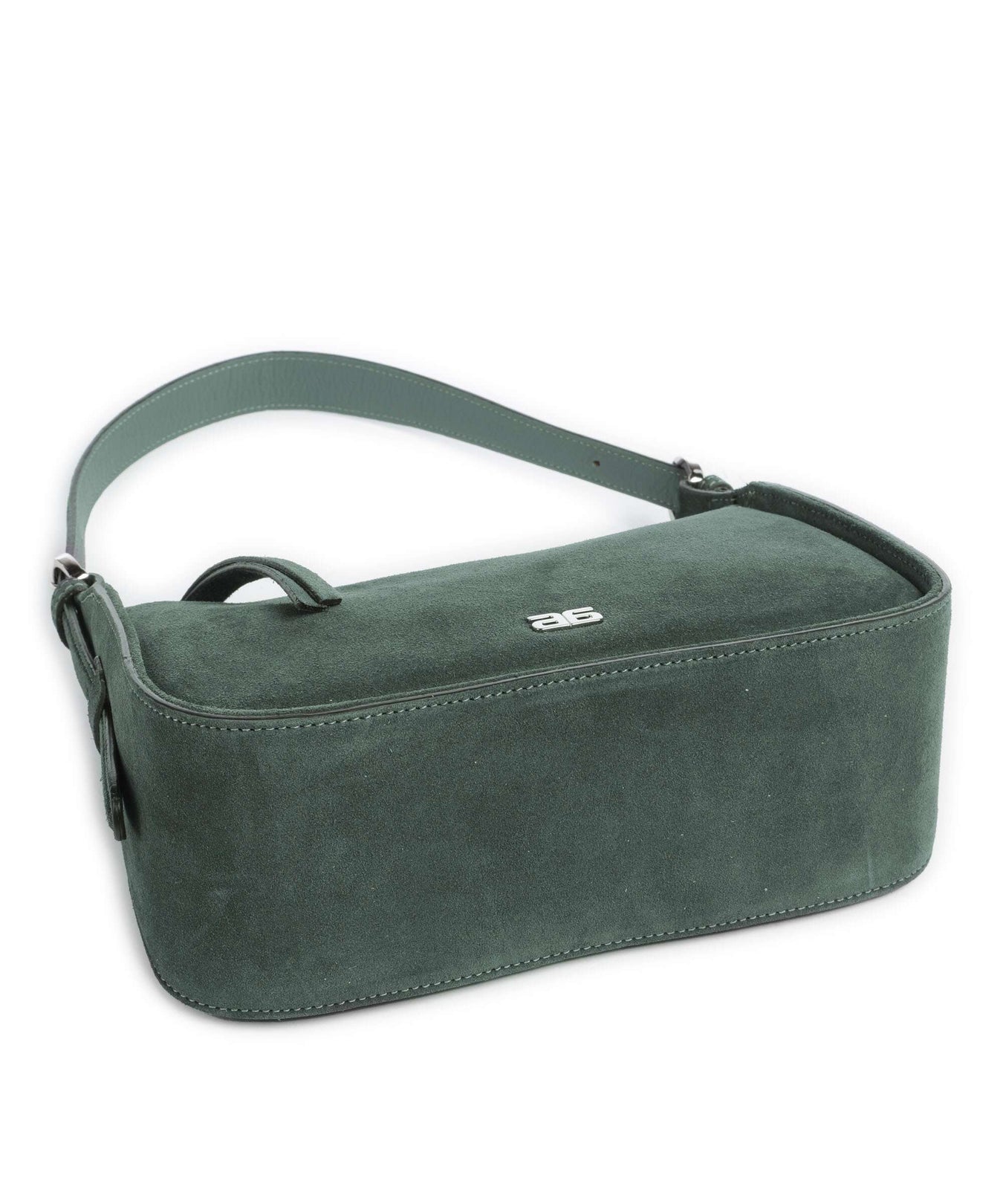 Abro Suede Best Friend Shoulder bag sage