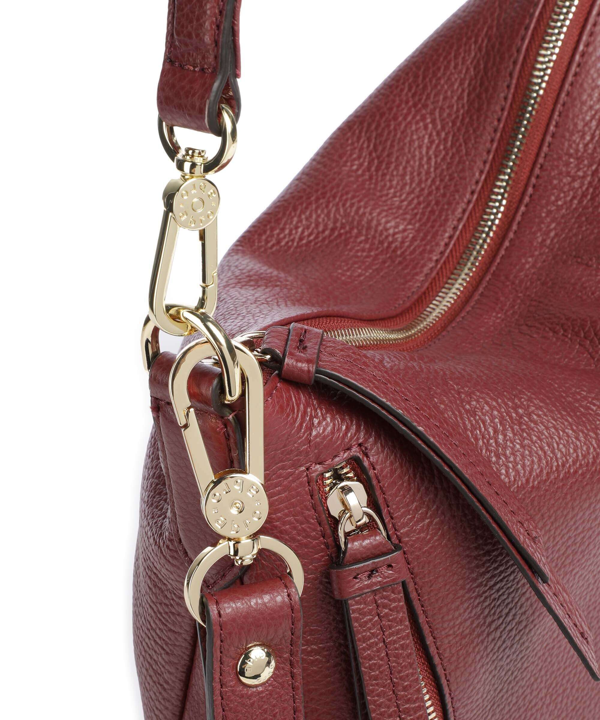 Abro Adria Juna Hobo bag bordeaux