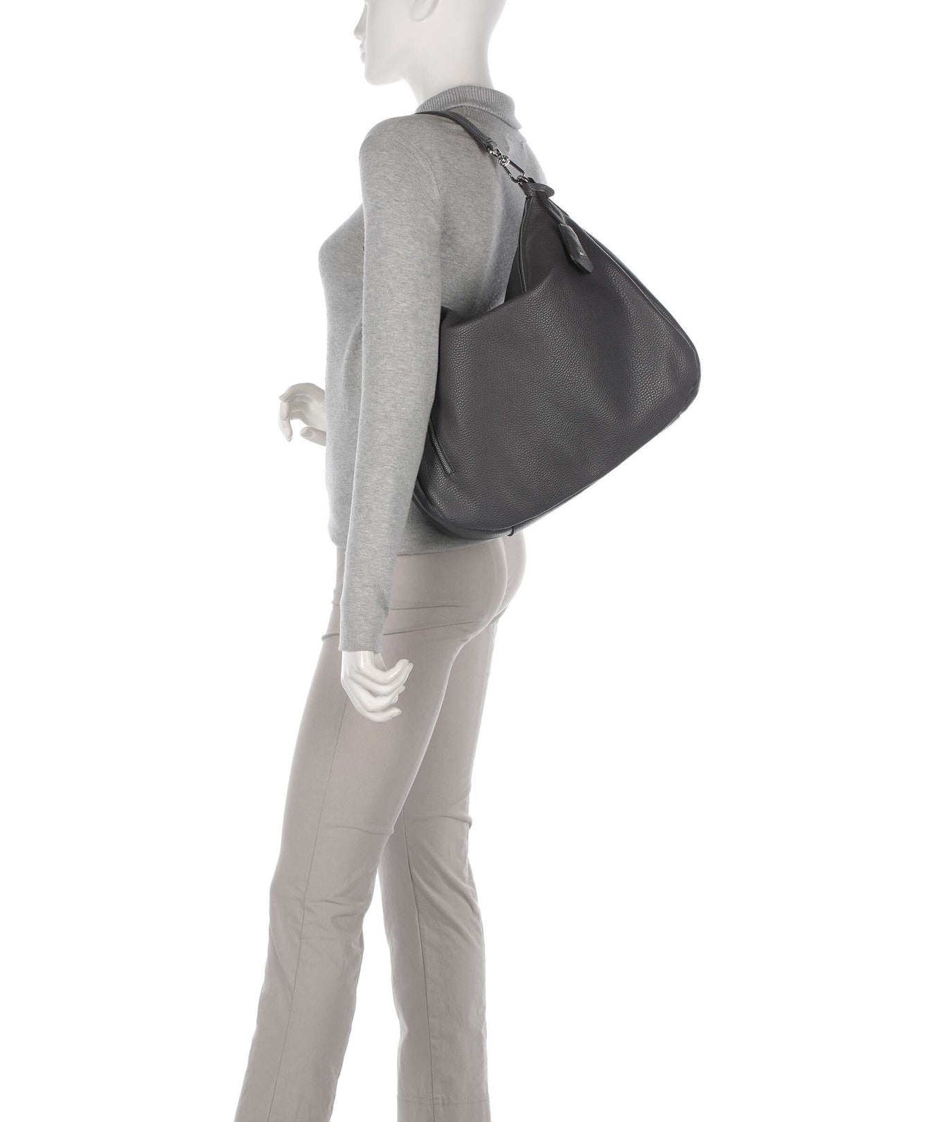 Abro Adria Juna Hobo bag grey