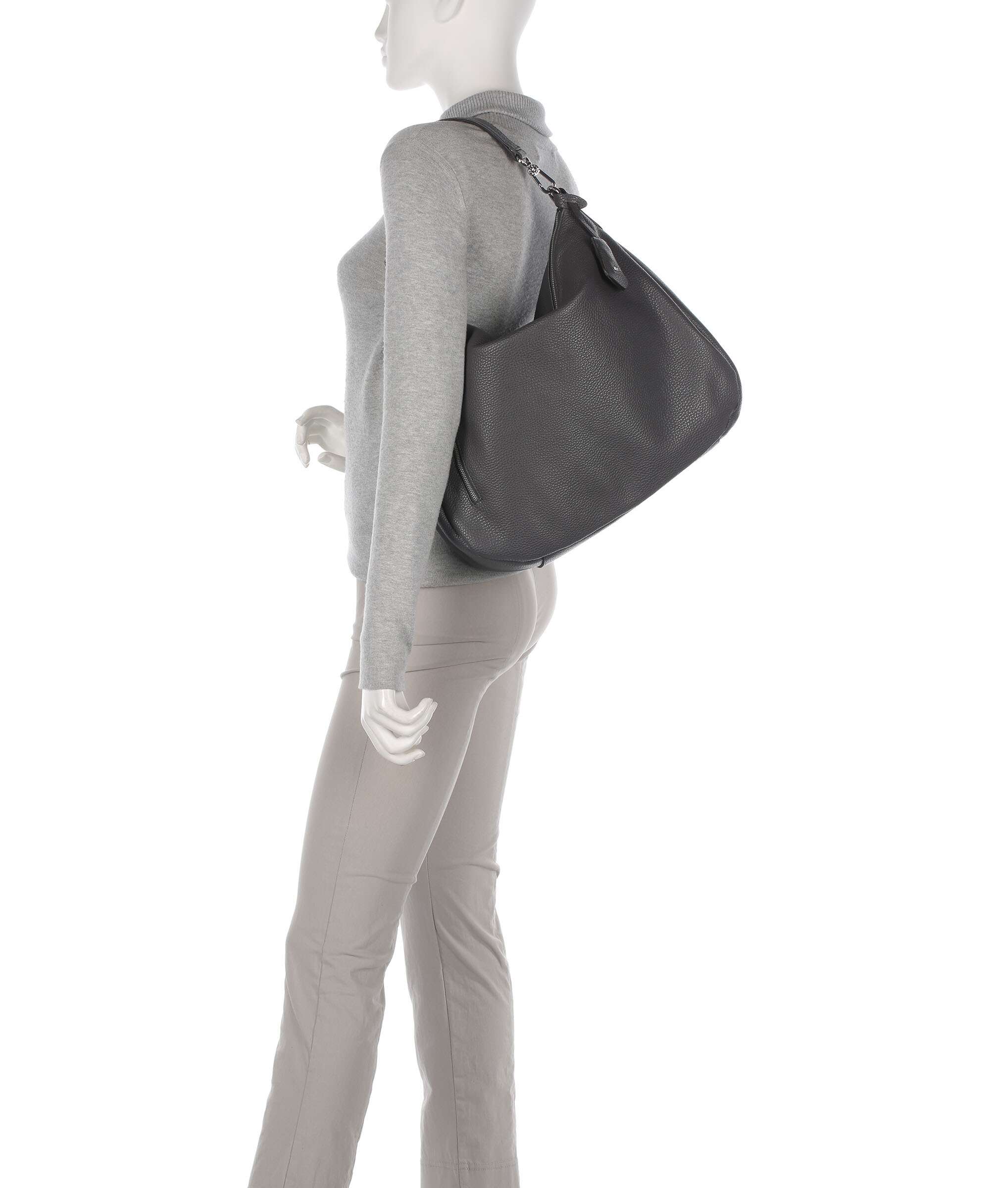 Abro Adria Juna Hobo bag grey