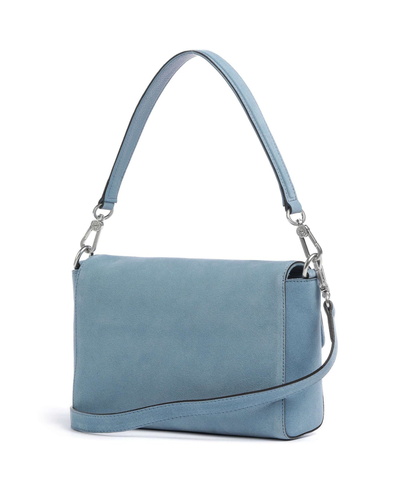 Abro Suede Temi Shoulder bag blue