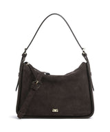 Abro Suede Best Friend Hobo bag brown
