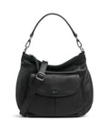 Abro Dalia Evelyn Hobo bag black/nickel