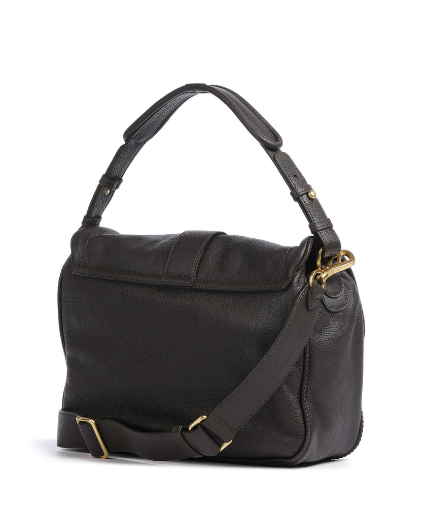 Abro Dalia Star Saddle Hobo bag brown