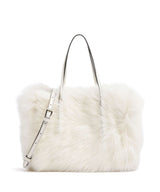 Abro Shearling Noelle Handtas beige