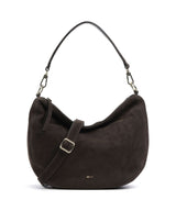 Abro Suede Mina Hobo tas brown