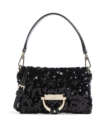 Abro Sequins Temi Schoudertas black/gold