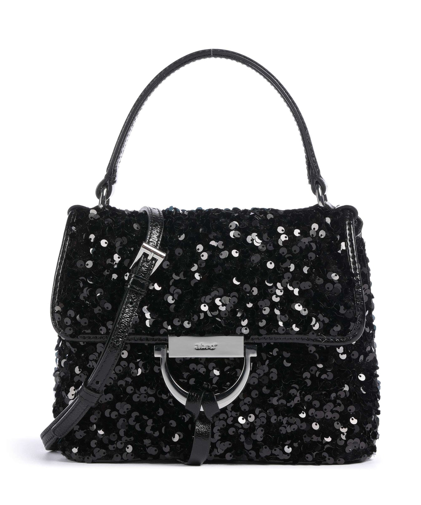 Abro Sequins Temi Handbag black/nickel