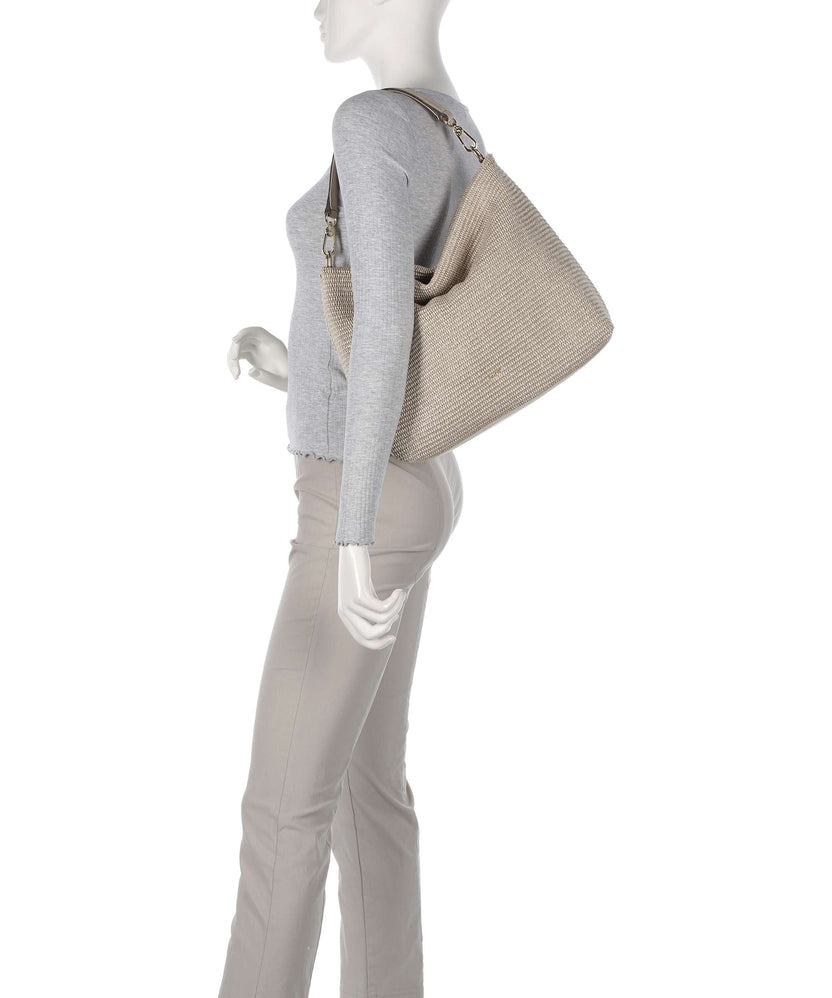 Abro Raffia Kaia Hobo bag sahara