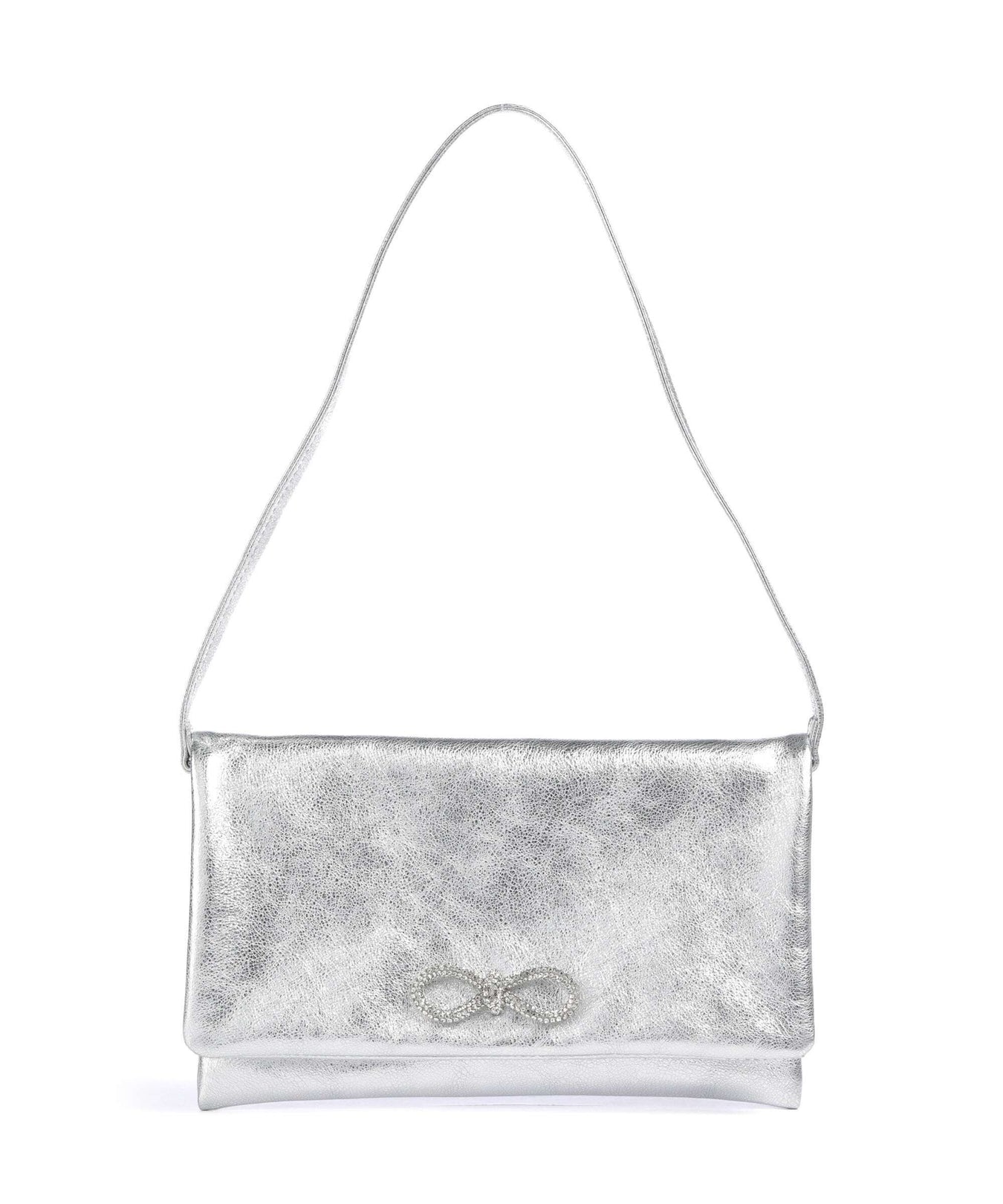 Abro Mimosa Strass Shoulder bag silver