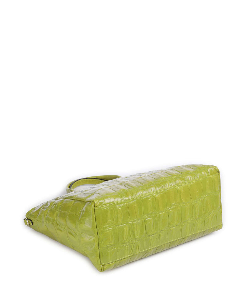 Abro Maxi Cocco Mia Handbag lime