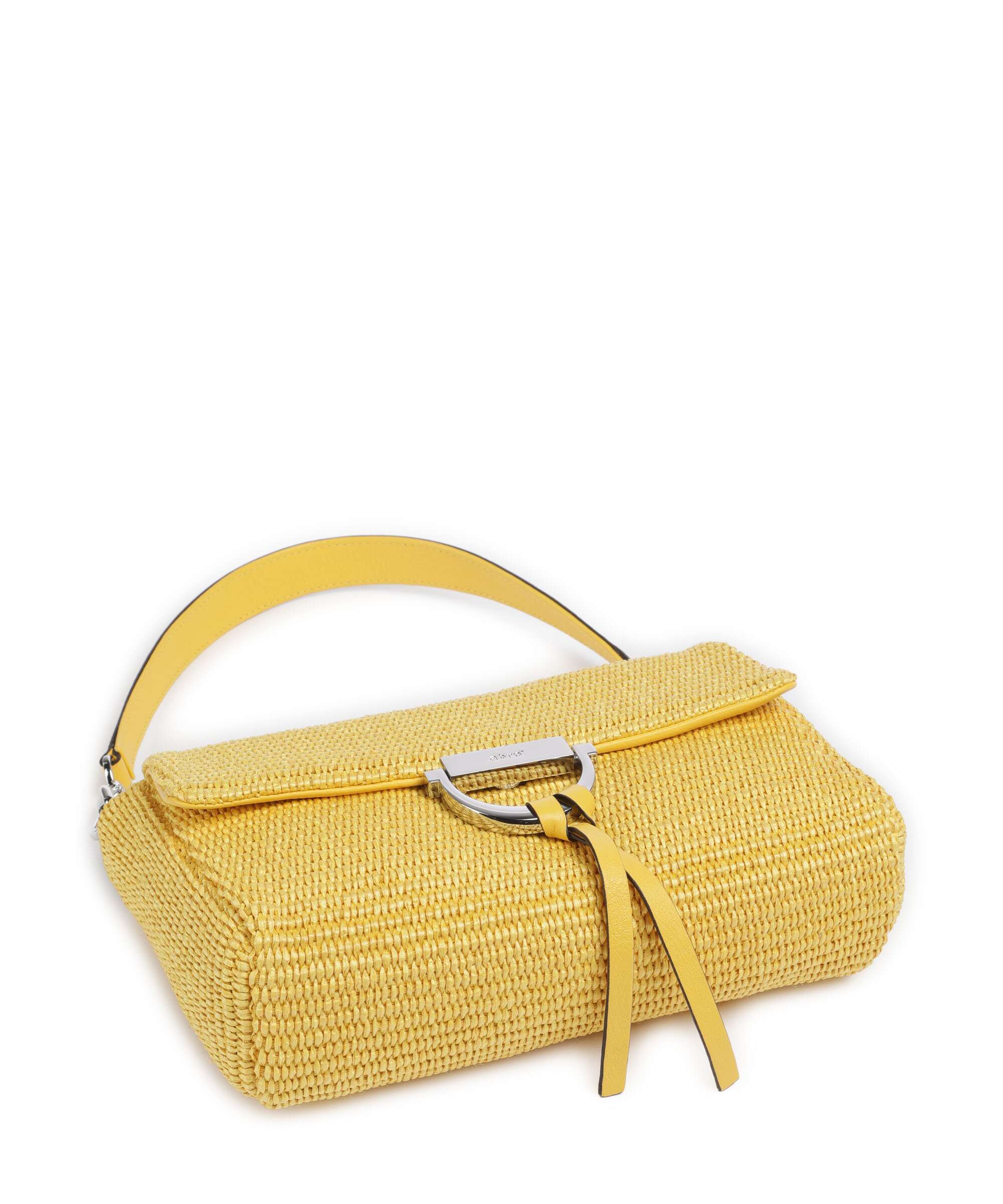Abro Raffia Temi Shoulder bag zabaione
