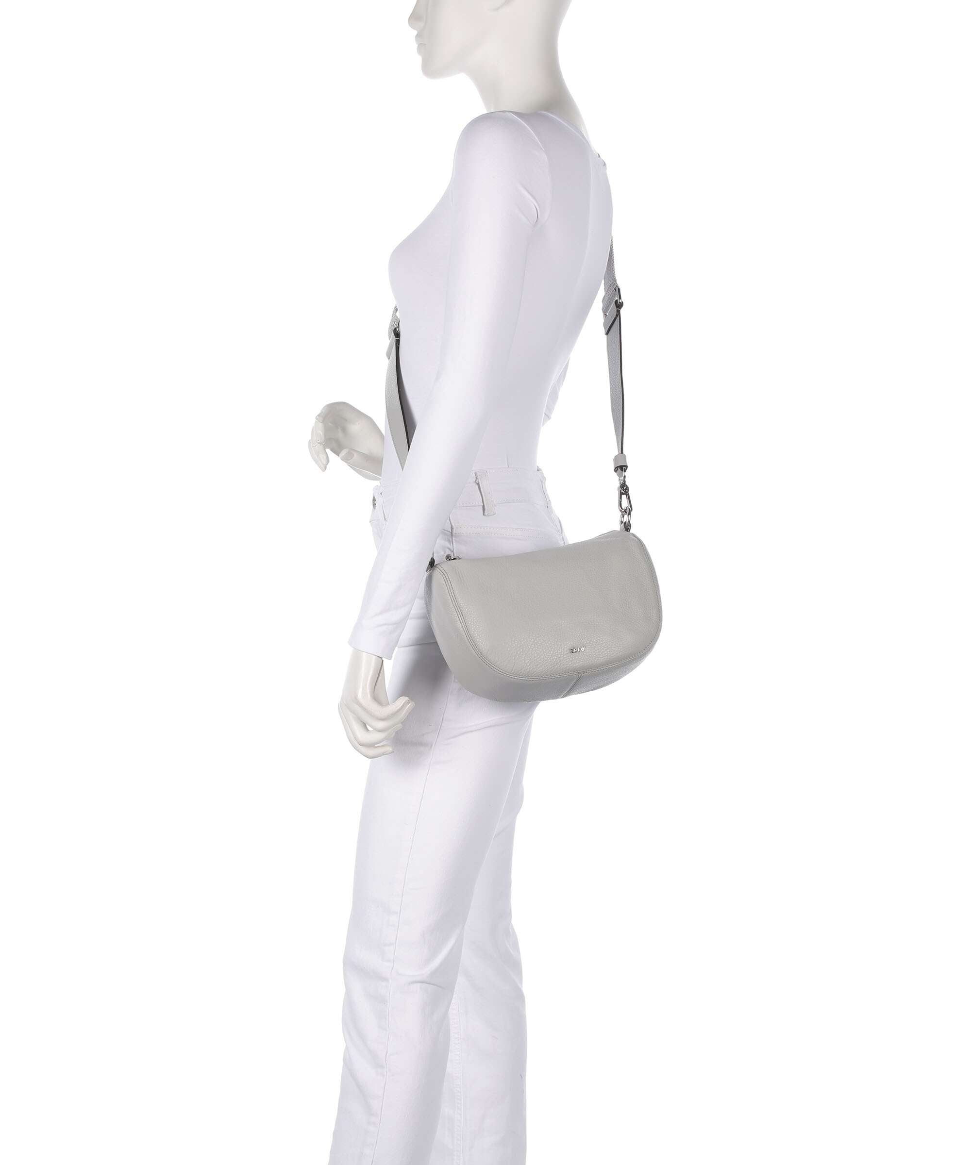 Abro Dalia Mina Crossbody bag light grey