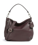 Abro Adria Juna Small Hobo tas burgundy