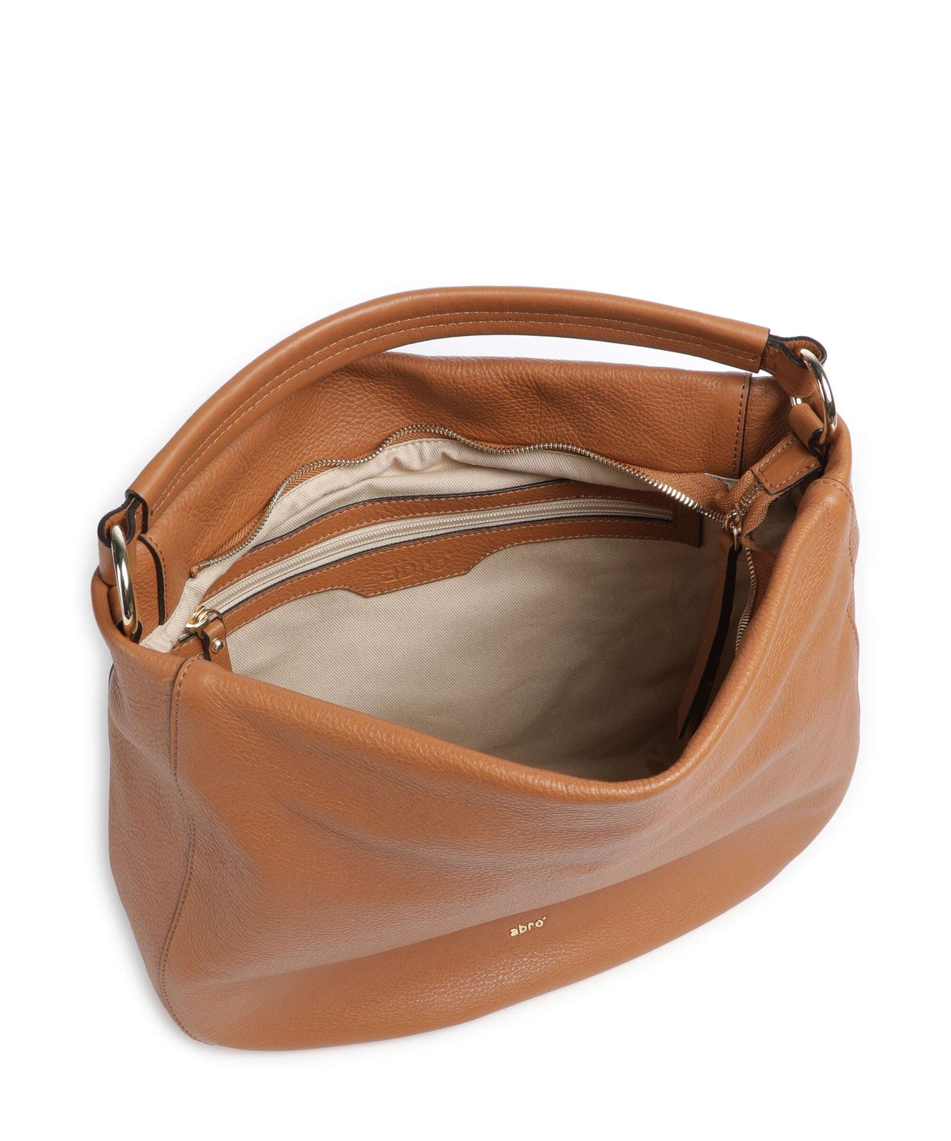 Abro Dalia Mia Hobo bag cuoio
