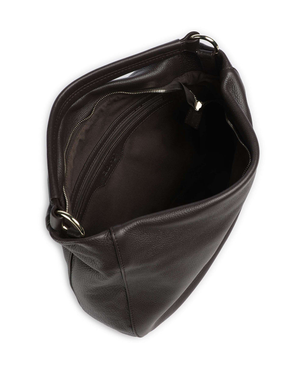Abro Dalia Mia Hobo bag dark brown