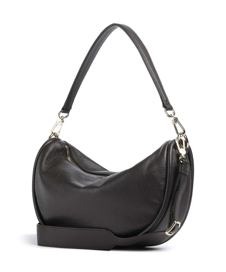 Abro Dalia Willow Hobo bag dark brown