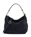 Abro Suede Juna Small Hobo bag navy