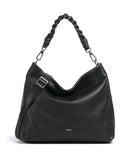 Abro Dalia Soley Hobo tas black/nickel