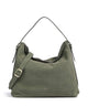 Abro Suede Carina Hobo bag oliv