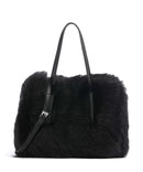 Abro Shearling Noelle Handtas black/nickel