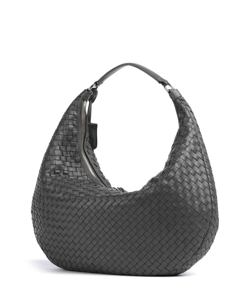 Abro Piuma Nana Hobo bag grey