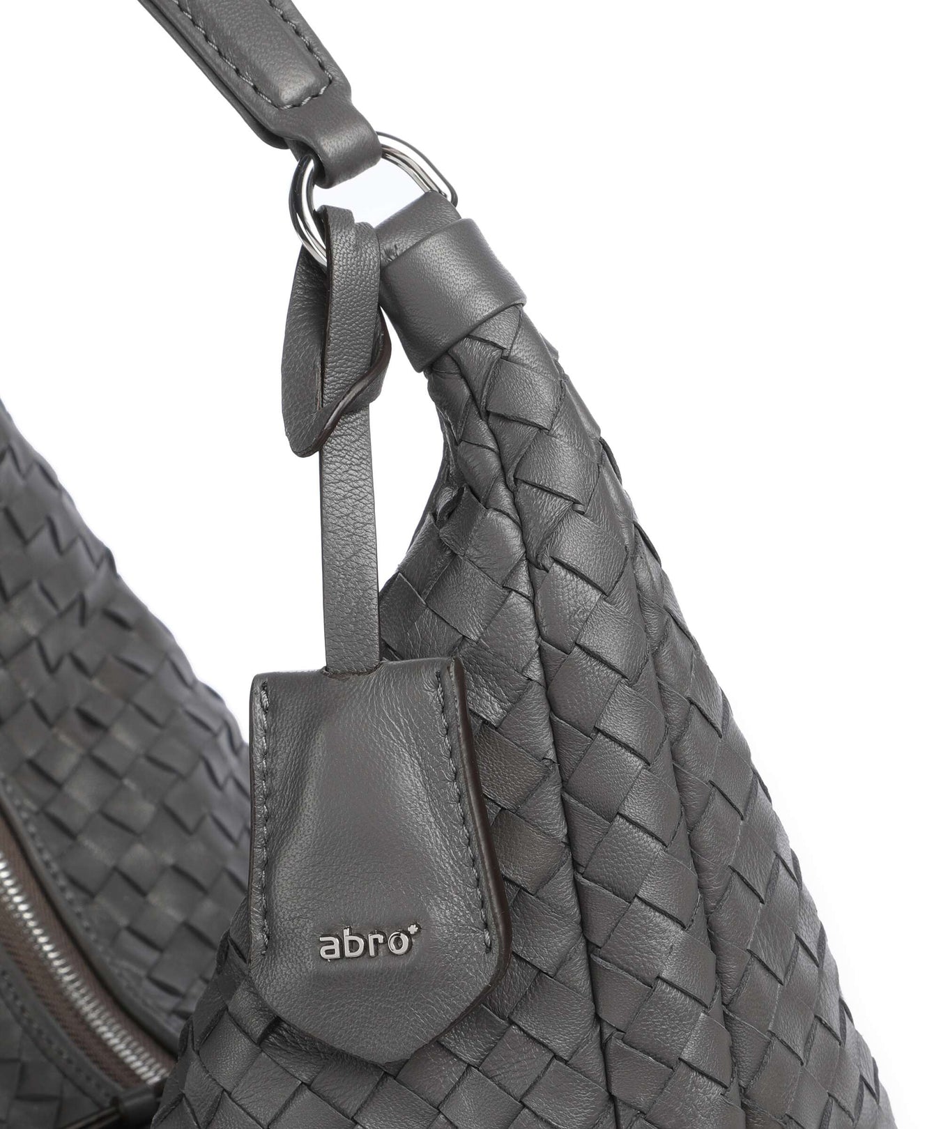 Abro Piuma Nana Hobo bag grey