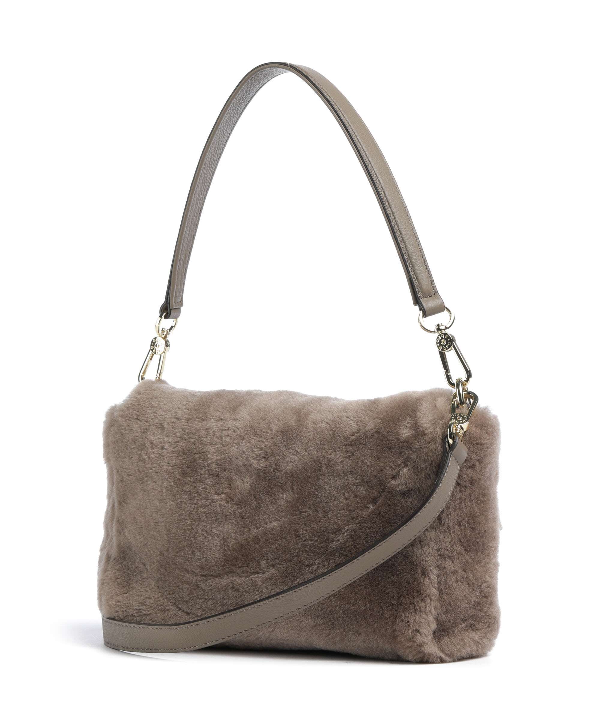 Abro Shearling Temi Shoulder bag tope