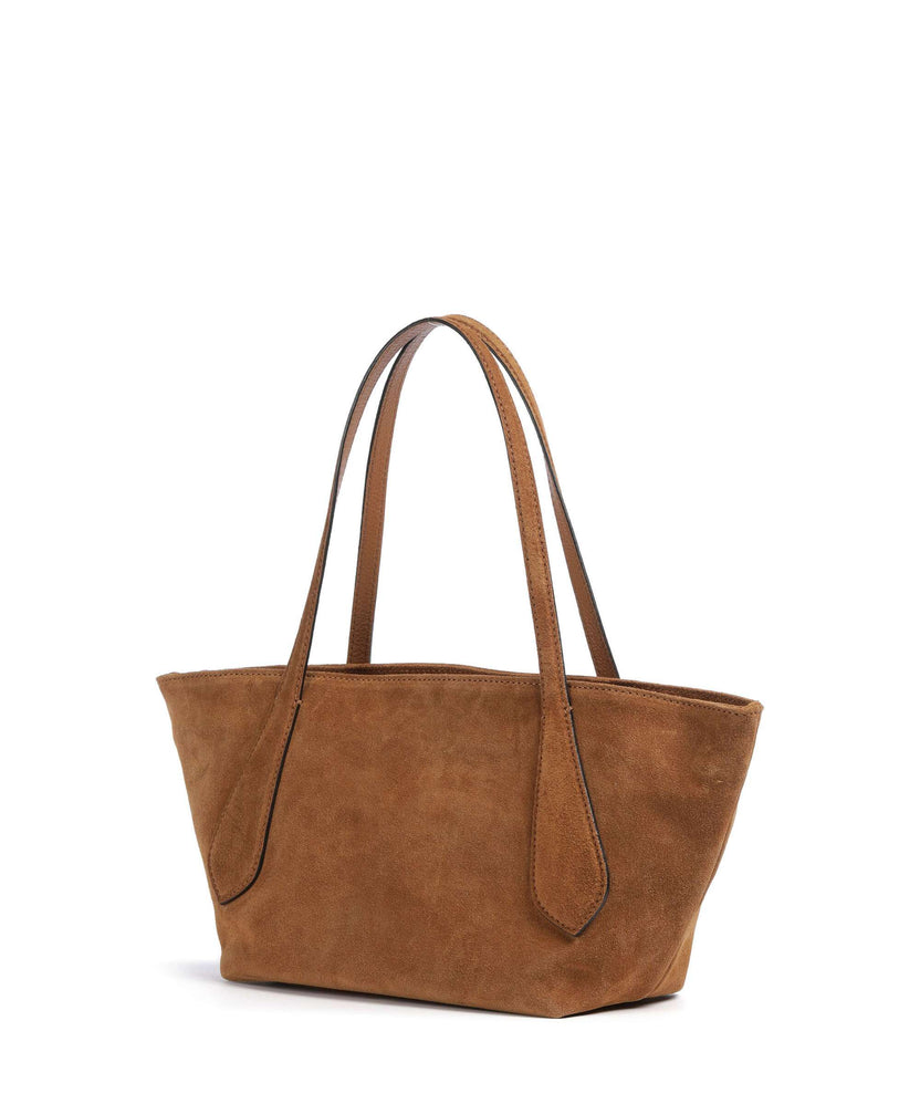 Abro Suede Carina Shoulder bag cuoio