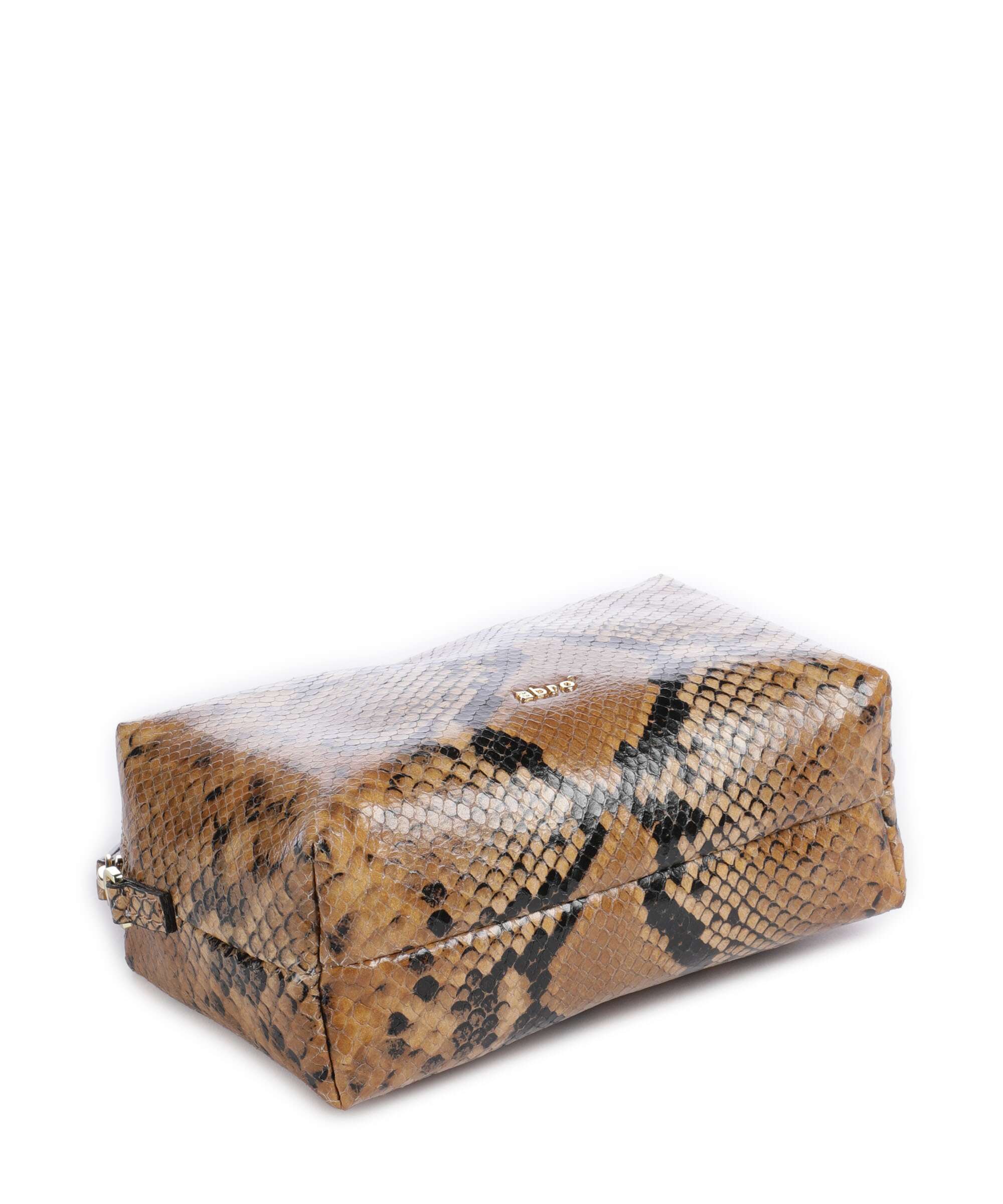 Abro Pitone tex Crossbody bag cuoio